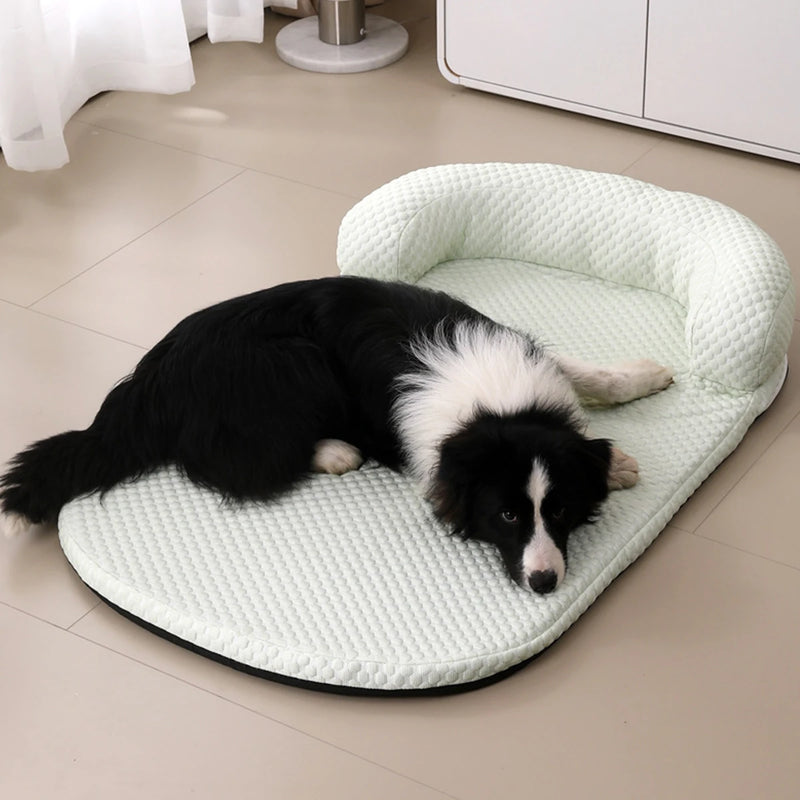 Cama grande para cães, respirável, refrescante